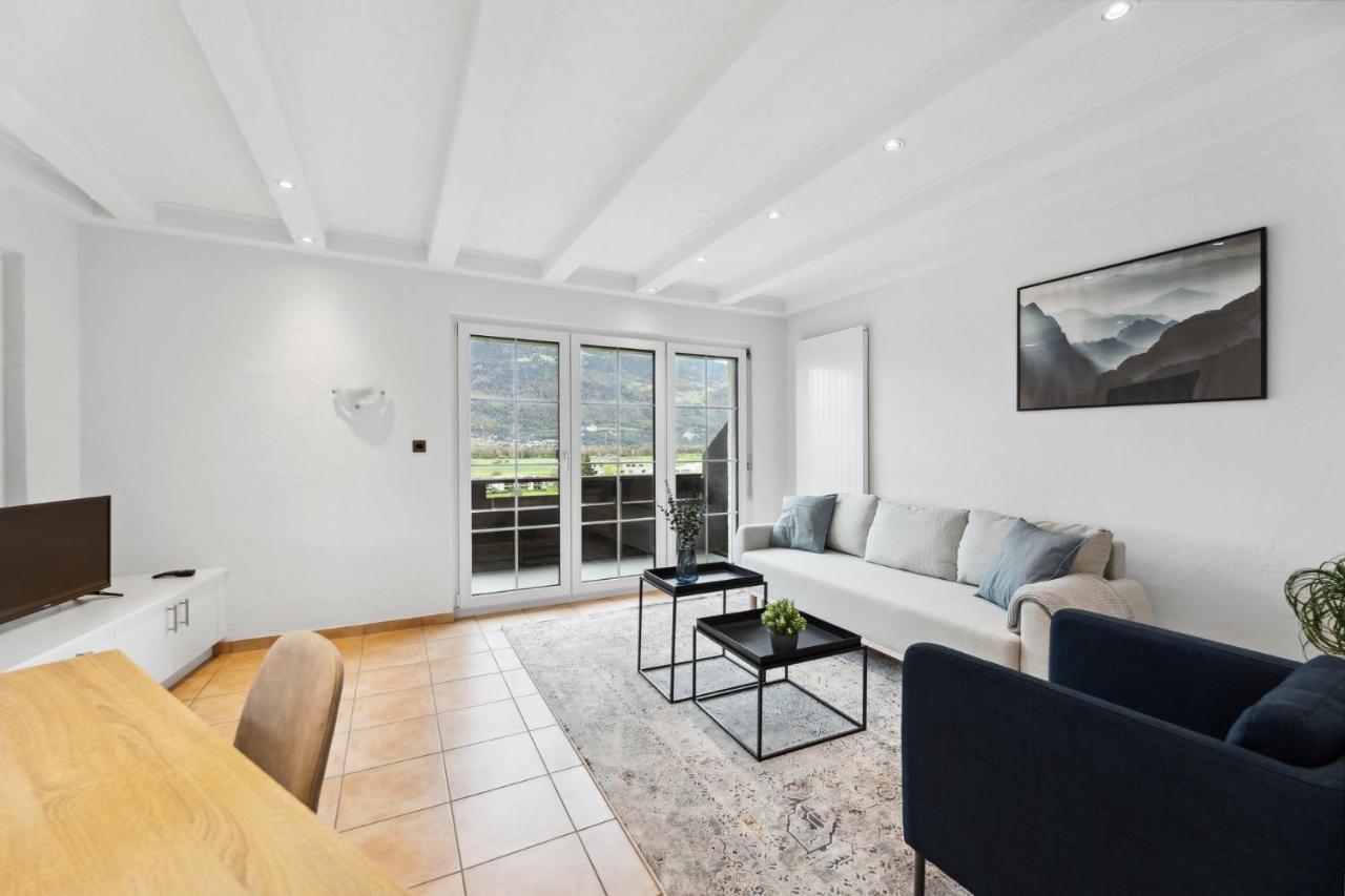 Sonniges Apartment Mit Traumhaftem Bergblick Buchs (St. Gallen) Exterior foto