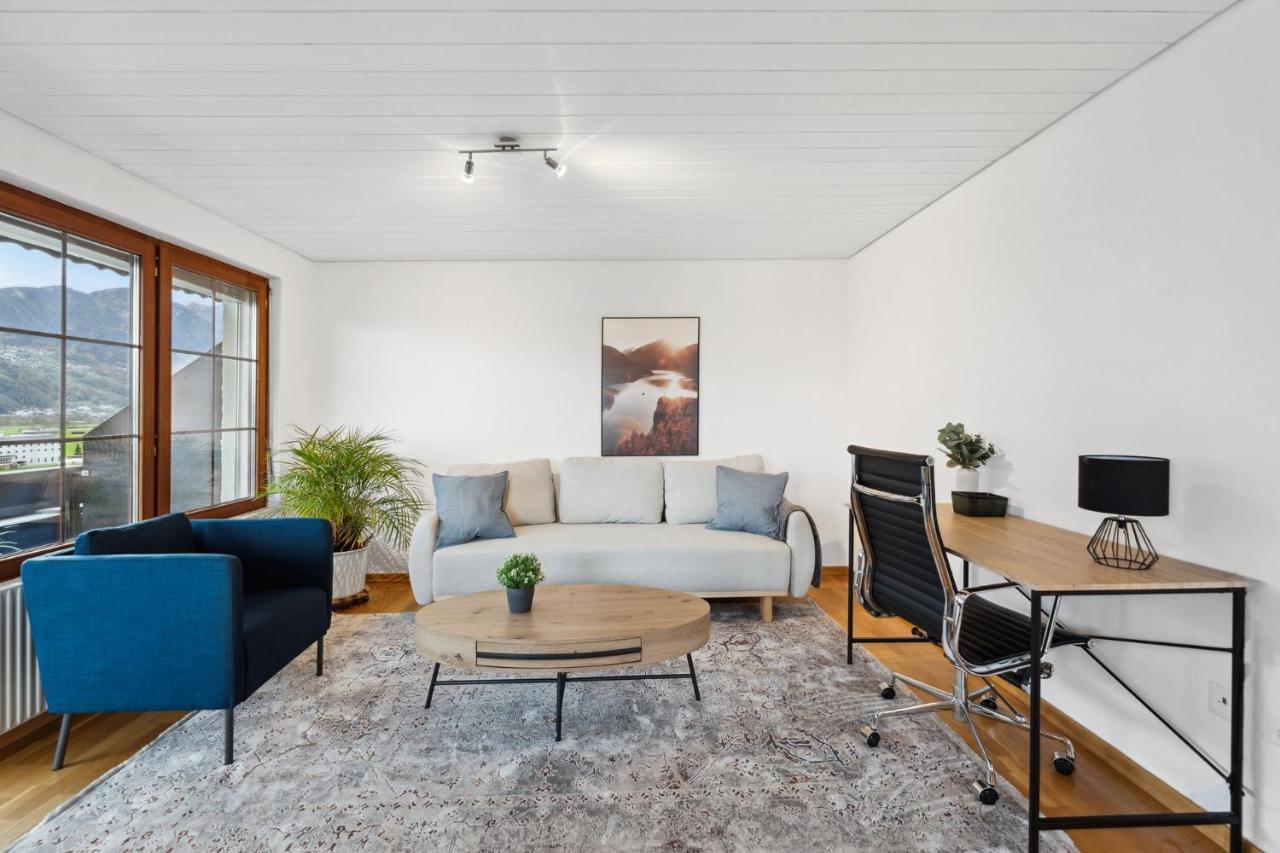 Sonniges Apartment Mit Traumhaftem Bergblick Buchs (St. Gallen) Exterior foto